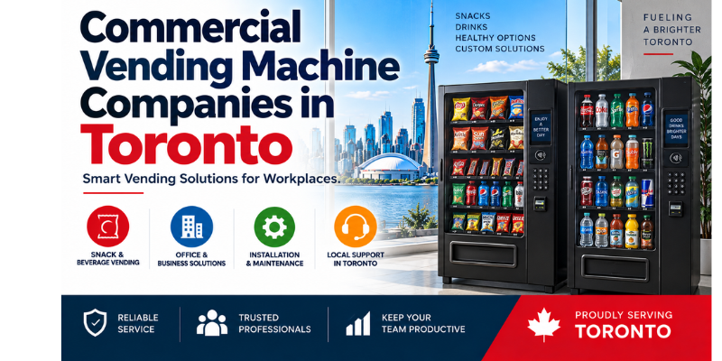 Top 4 Commercial Vending Machi