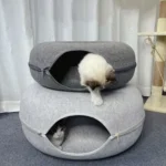 cat tunnel bed