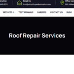 roof repair services