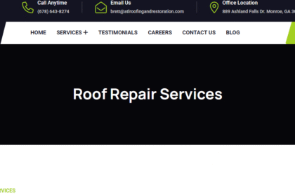 roof repair services