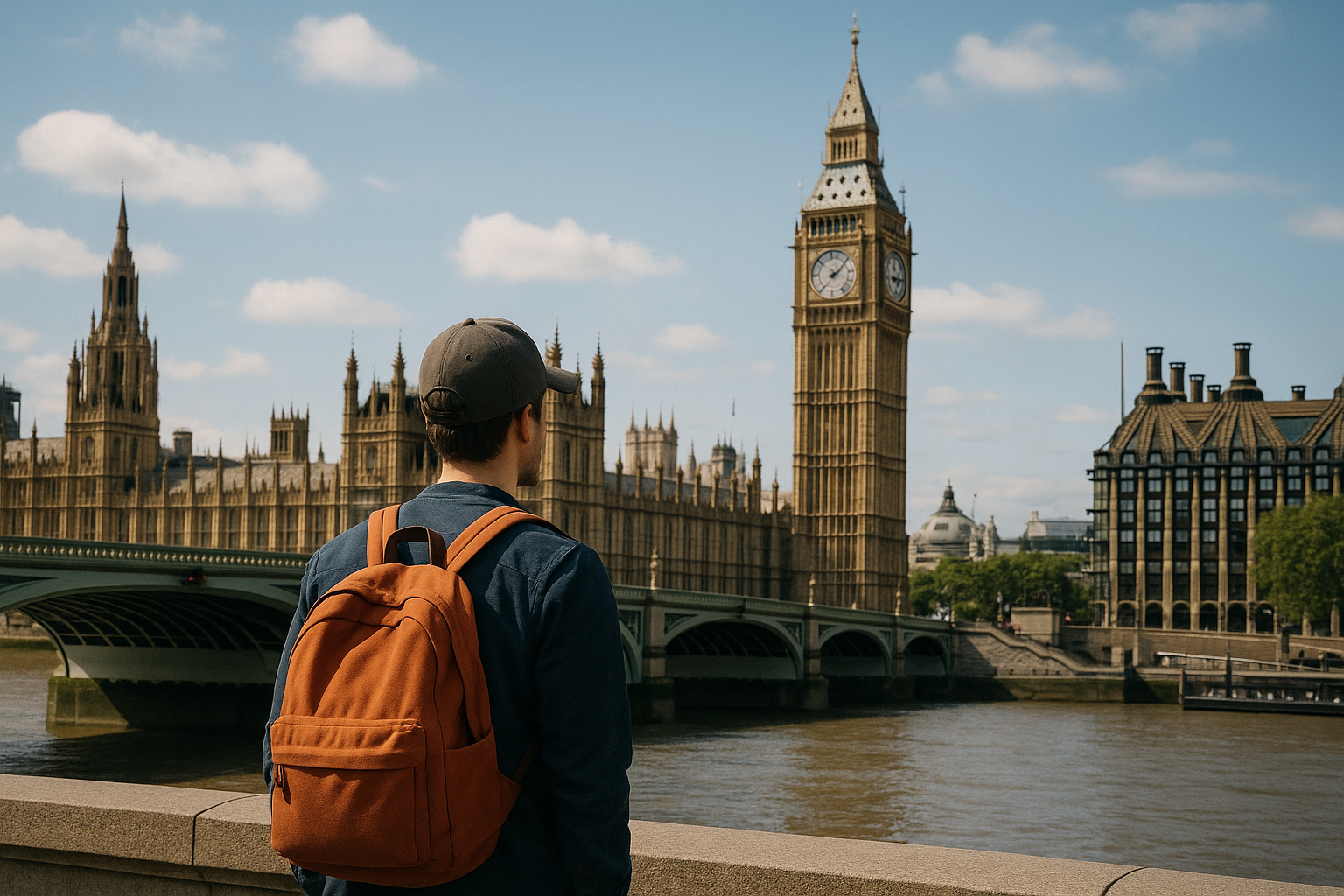 tourist in london